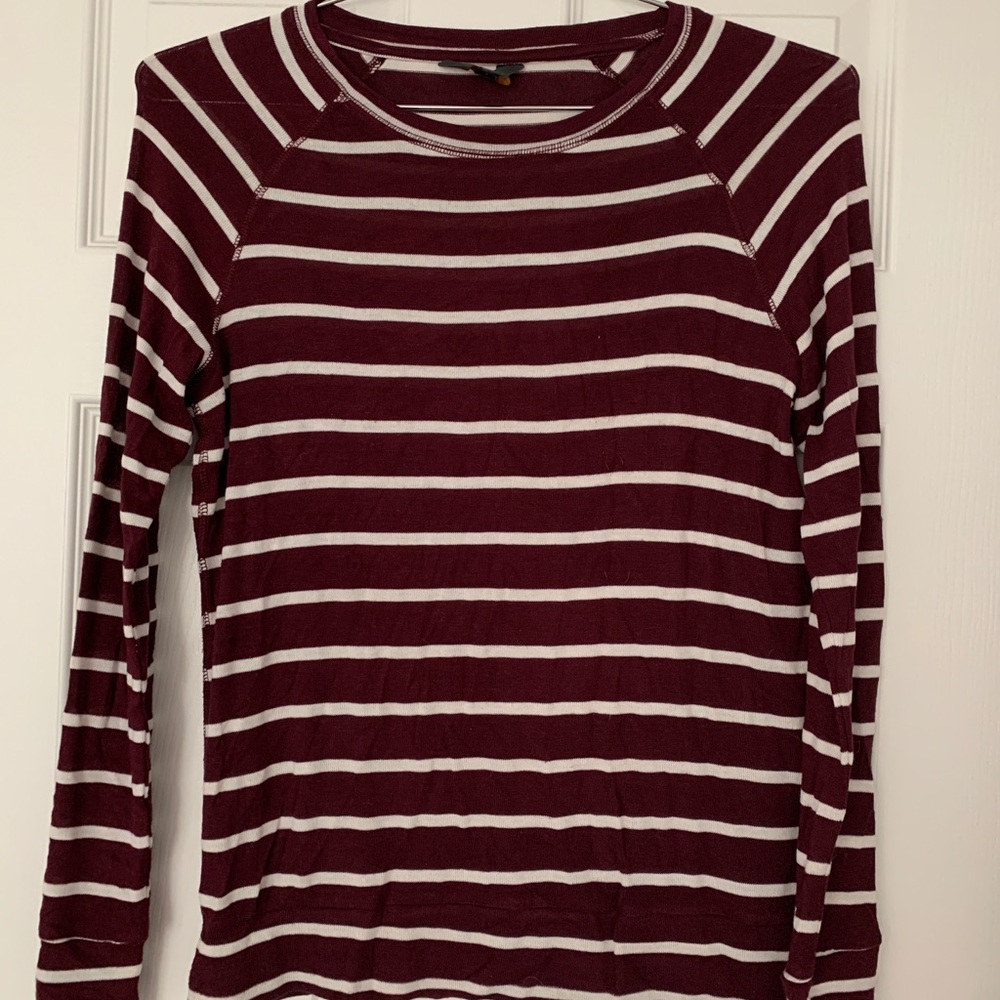 MIX by 41 Hawthorn striped long-sleeve. Size small.